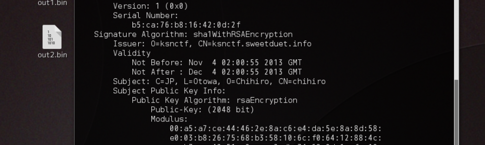 [ksnctf] HTTPS is secure